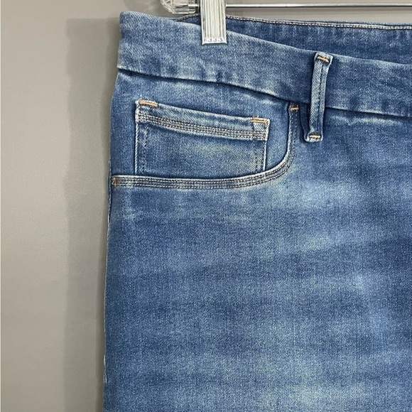 Good American Good Legs Straight Pull On Jean Plus Indigo490 NWT - Picture 6 of 13